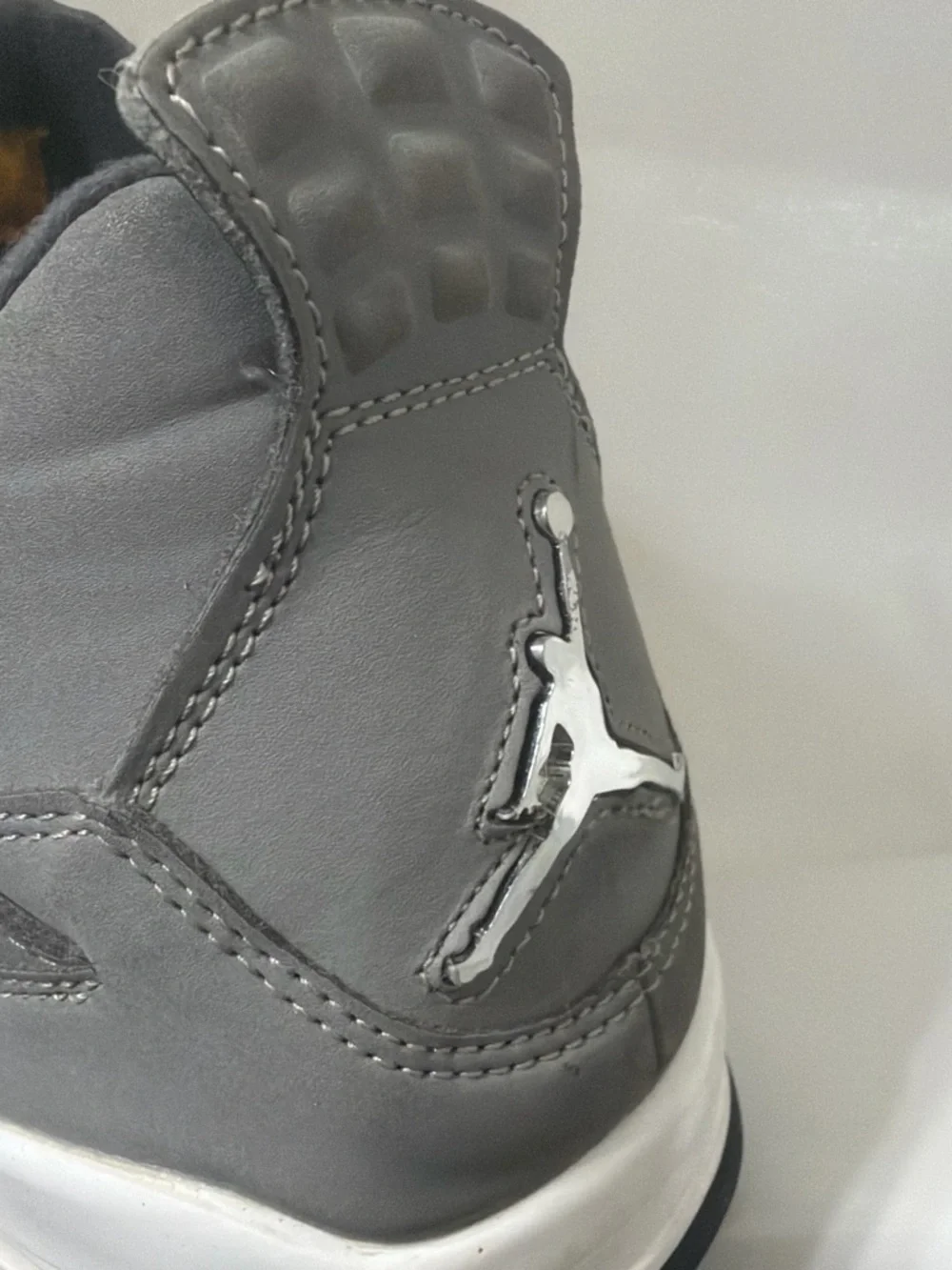 Jordan Men's Gray Athletic Sneakers